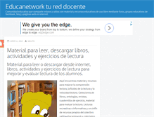 Tablet Screenshot of educanetwork.com